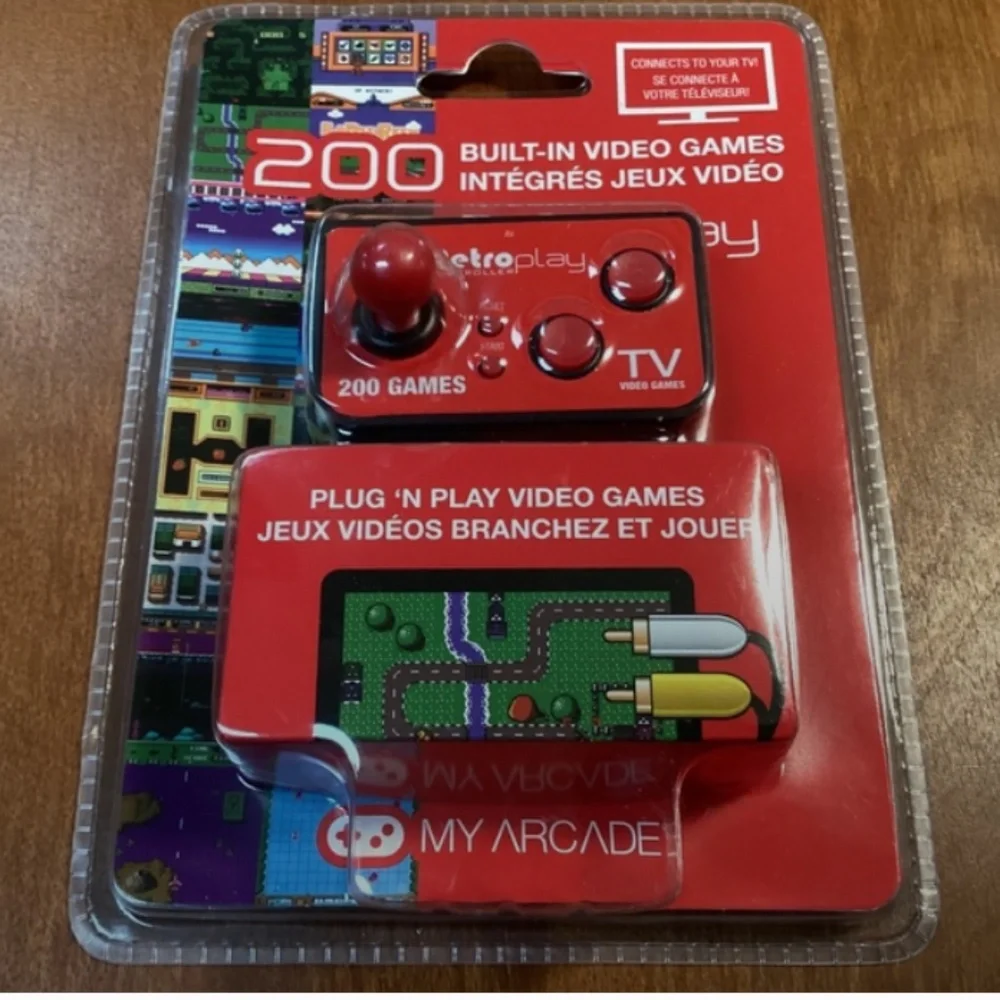 My Arcade Retro play 200 Built-in Video Games New